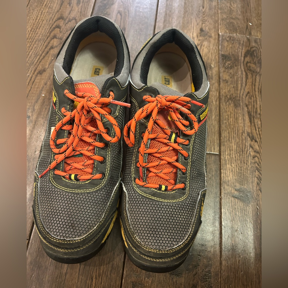CAT Ergo Steel-Toed Work Shoes Size 10.5 Mens